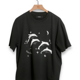 Nahmias Dolphins Boxy T-Shirt - Aged Black