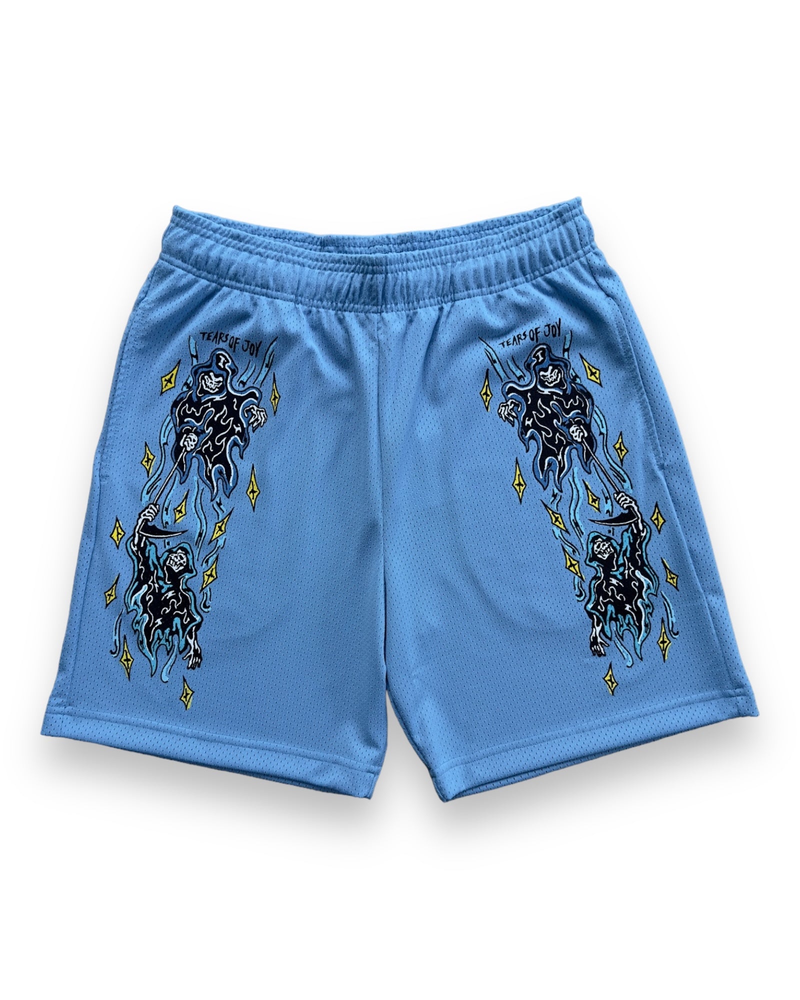 Warren Lotas Tears of Joy Mesh Shorts