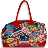 Satoshi Nakamoto Codex Patch Weekender - Red