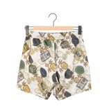 Rhude Vin Bandana Print PJ Shorts - Cream/Multi