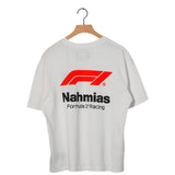 Nahmias x F1 Boxy Tee - White