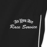Race Service x As You Are Double Mesh Pants - Black