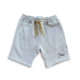 Rhude Classique Sweatshort - Heather Grey/Black