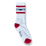 Nahmias Striped Socks - Cherry