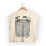Astrum Memories Cut Off Tee - Cream