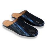 Marni Black Leather Sabot