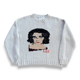 Paly Liz Hand-Knit Sweater - Grey