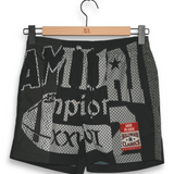 Amiri Spliced Swim Trunk - Black