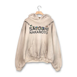 Satoshi Nakamoto Necklace Hoodie - White