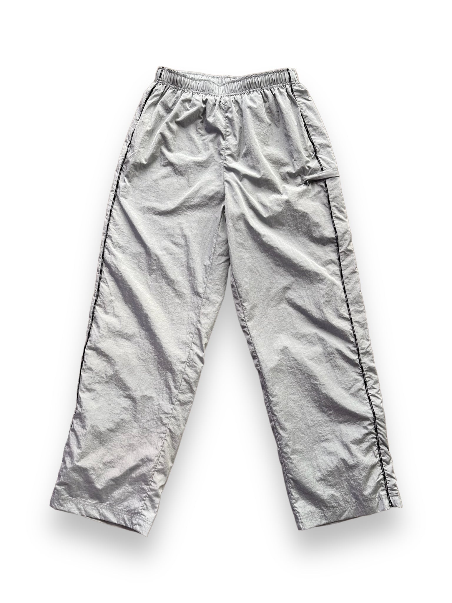 Boiler Room Wide Leg Shell Pant Grey