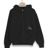 Rhude Classique Zip Hoodie Side Logo - Black
