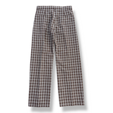 Marni Check Grain De Poudre Wool Trouser - Maroon