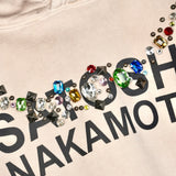 Satoshi Nakamoto Necklace Hoodie - White