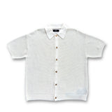 Amiri Crochet Mesh Shirt - Ivory