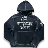 *BWA Fuck Me Hoodie - Faded Black