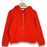 Second Layer Rola Zip Hoodie - Washed Red