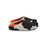 Marni Fussbett Sabot Cowhide - Lily White/Brown