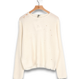 Second Layer Friends Pullover - White