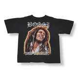 BOSSI Rhinestone T-Shirt - Bob Marley / Large