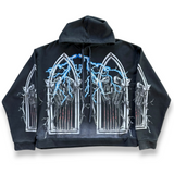 Who Decides War Engine Hooded Pullover Hoodie - Coal