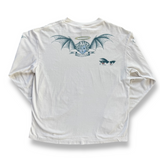 Saint Mxxxxxx x Dr. Woo L/S Tattoo Tee - White