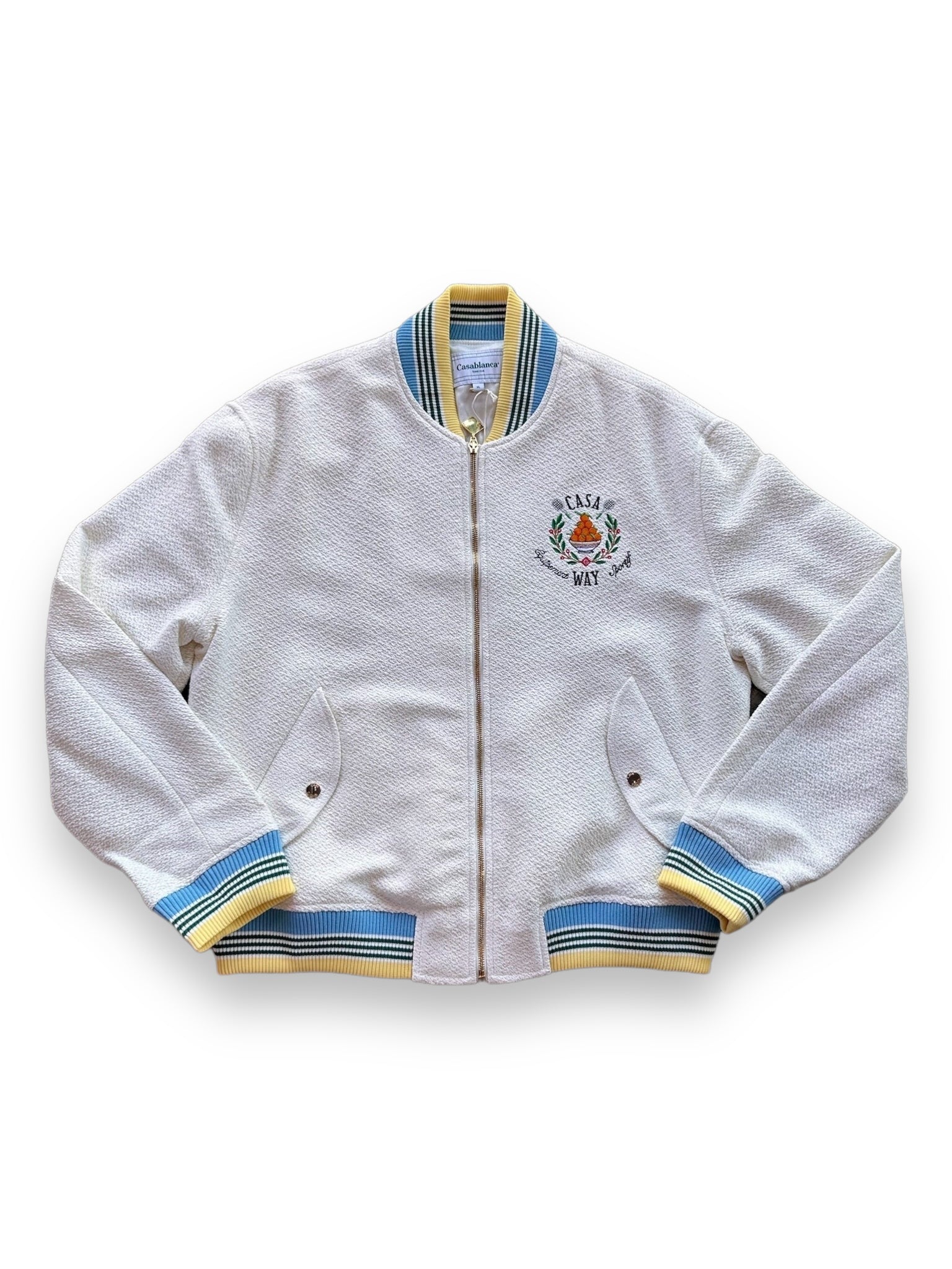 Casablanca Bomber Jacket - White