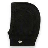 Casablanca Ribbed Balaclava - Black