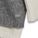 Nahmias Layered Sweater - Grey