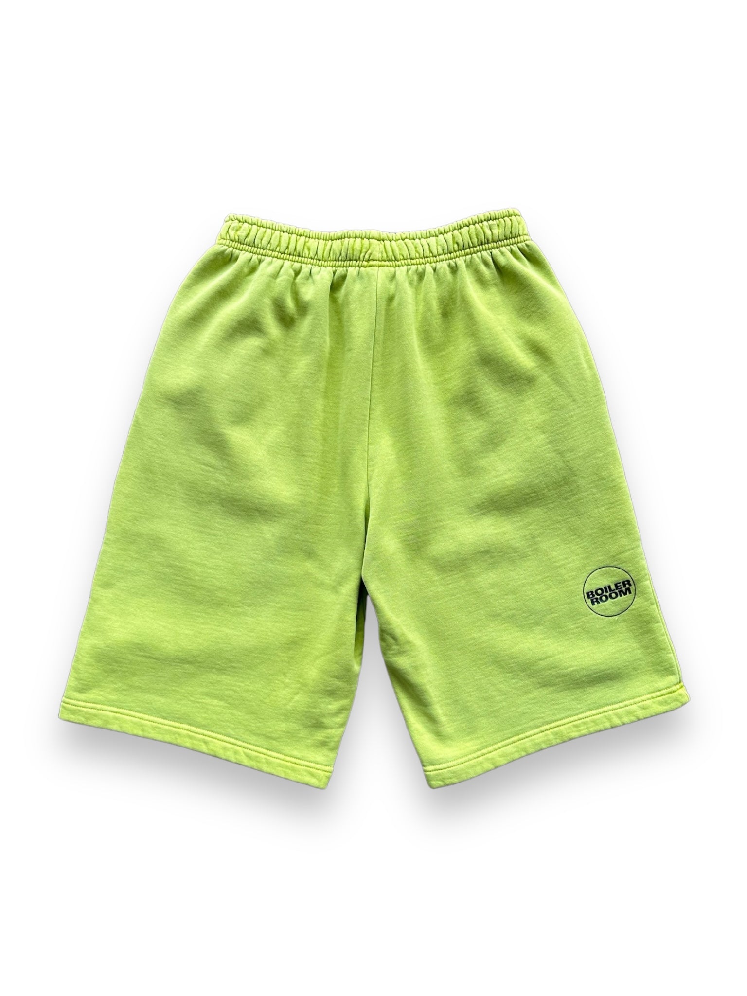 Boiler Room Fleece Short Lime