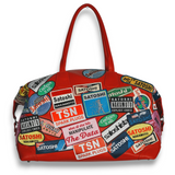 Satoshi Nakamoto Codex Patch Weekender - Red