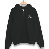 Rhude Classique Zip Up Hoodie - Pocket Logo