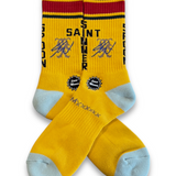 Saint Mxxxxxx - Yellow/Red Socks