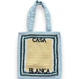 Casablanca Cotton Crochet Bag - Multi