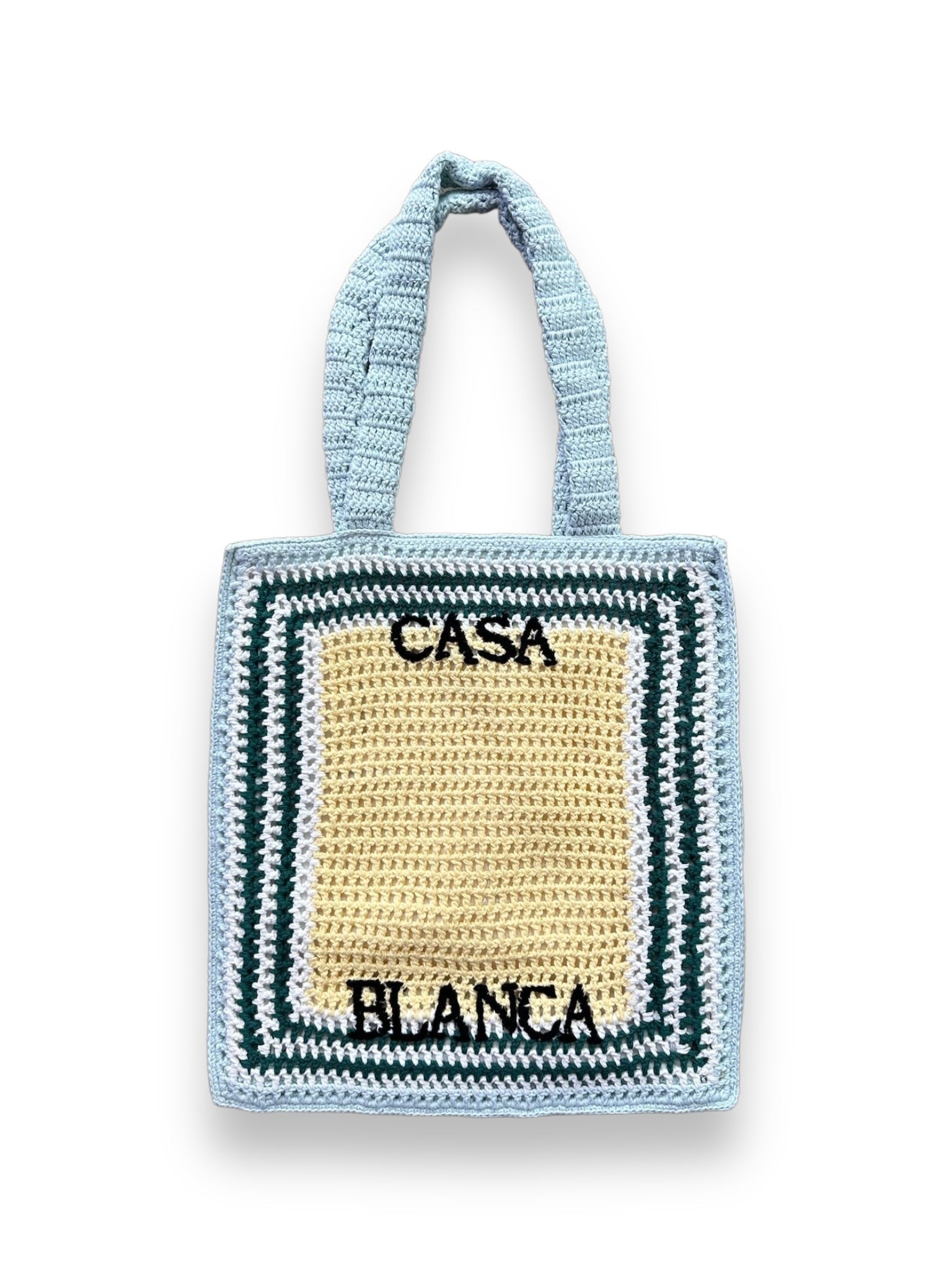 Casablanca Cotton Crochet Bag - Multi