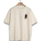 Rhude Fumar 91 Tee - Vintage White / Black / Red
