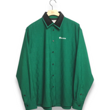 Marni Geometric Jacquard Long Sleeve Shirt - Fern Green