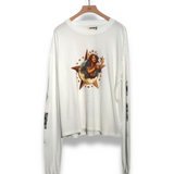 Alchemist Star Girl Long Sleeve T-shirt - Optic White
