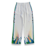 Casablanca Drawstring Silk Trouser - White