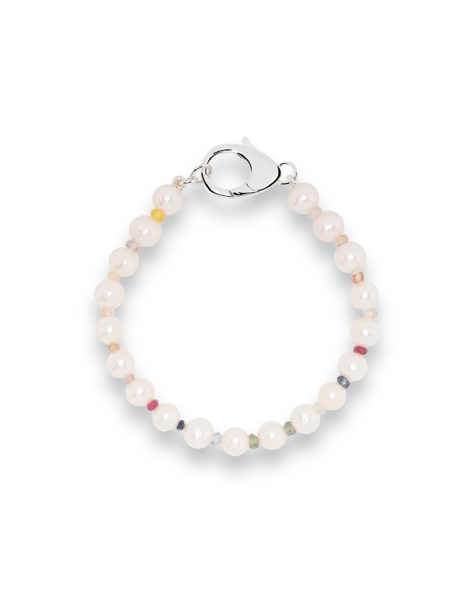 Hatton Labs Rainbow Gradient Crystal Pearl Bracelet