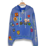 *BWA Gentlemen's Waffle Hoodie - Blue