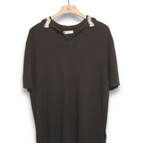 Commas Hand Crochet - Brown