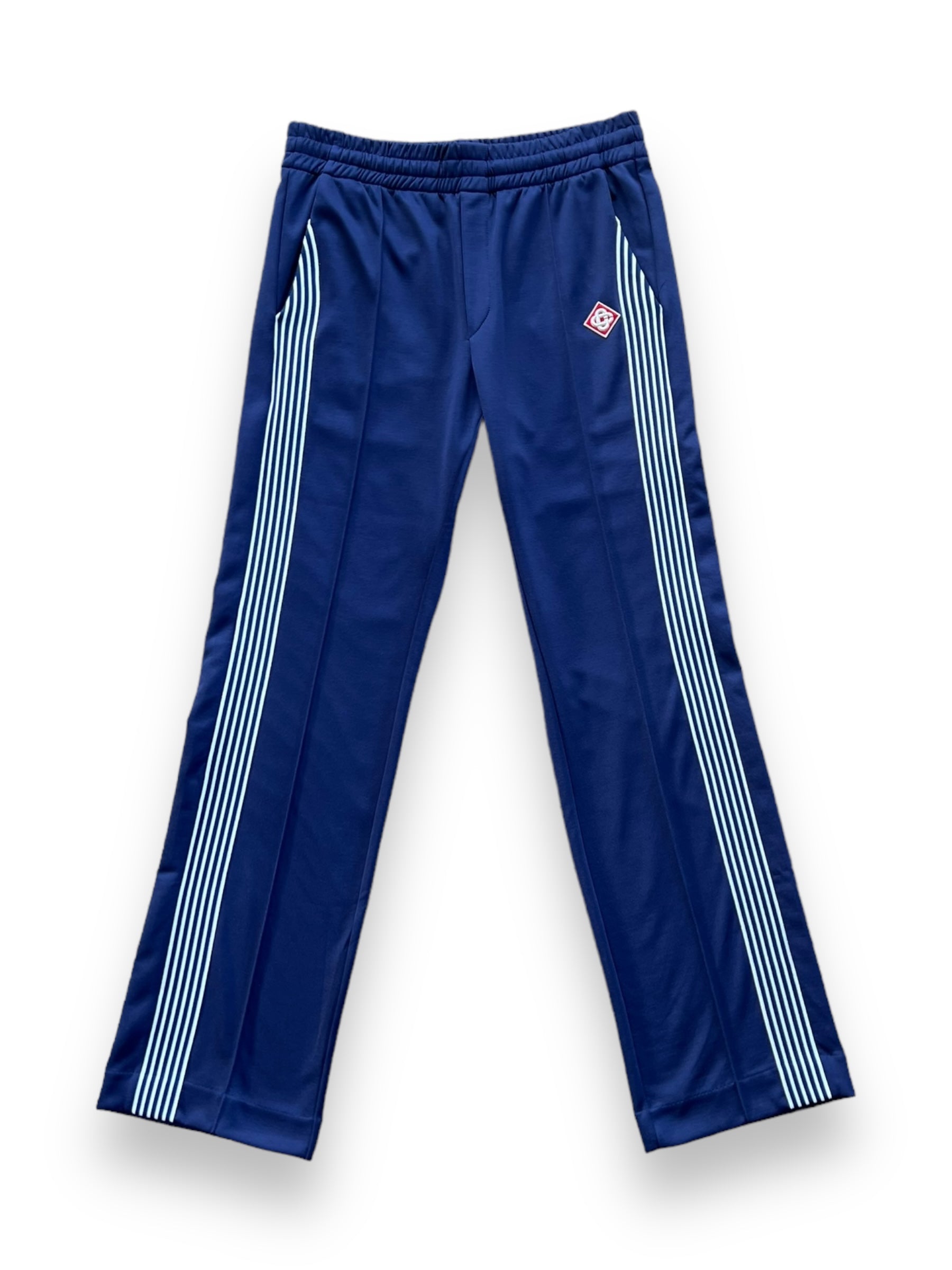 Casablanca Striped Track Pants - Midnight Sail