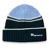 Marni Beanie with Stitch Logo -  Sky Blue