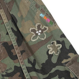 Nahmias Floral Patch Camo Crystal Shorts