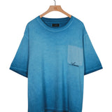 Amiri Faded Pocket Box Tee - Sapphire