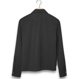 Willy Chavarria Mens Woven Dress Shirt - Black Beauty
