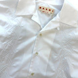 Marni Confetto Embroidery Poplin Shirt - Lily White