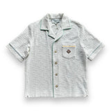 Casablanca Apres Sport Towelling Collar Shirt - White
