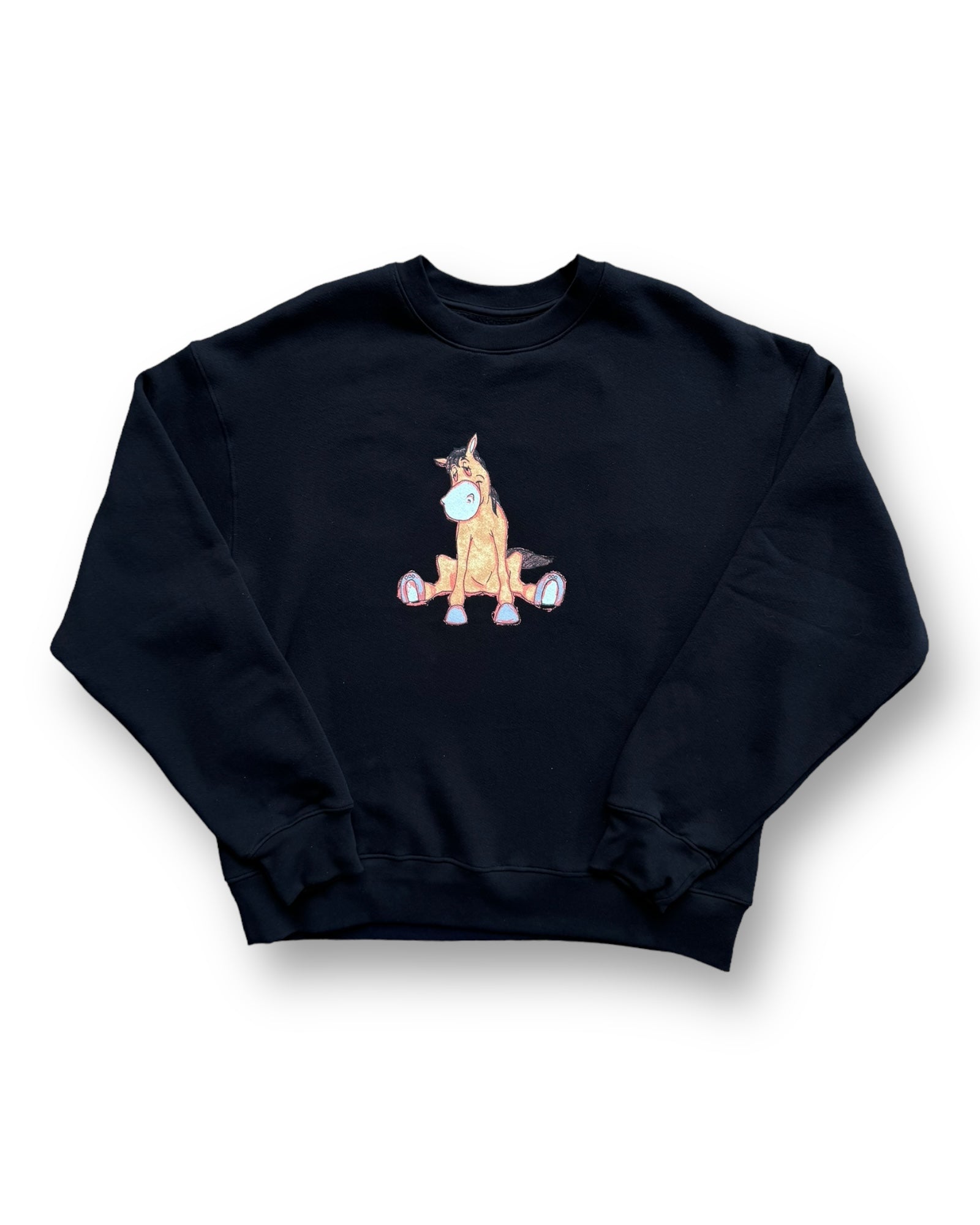 Nahmias High Horse Crewneck - Black