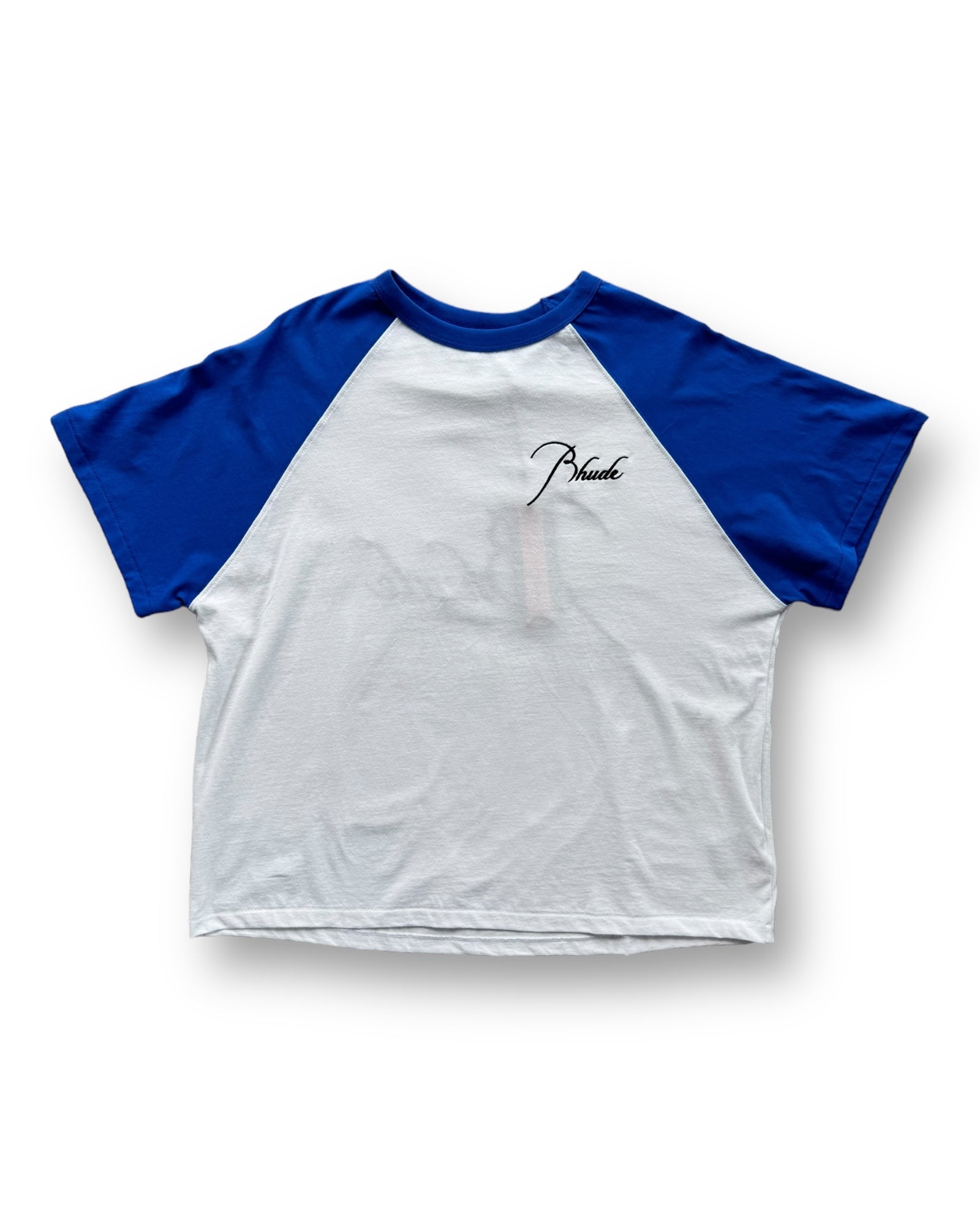 Rhude Raglan T-Shirt - Vintage Cobalt Blue